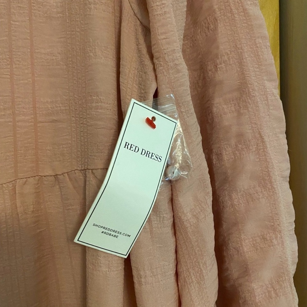 Pink Tiered Dress - Picture 4 of 4
